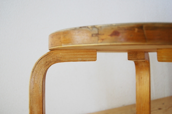 北欧家具　アルヴァ・アアルト　Alvar　Aalto　スツール60