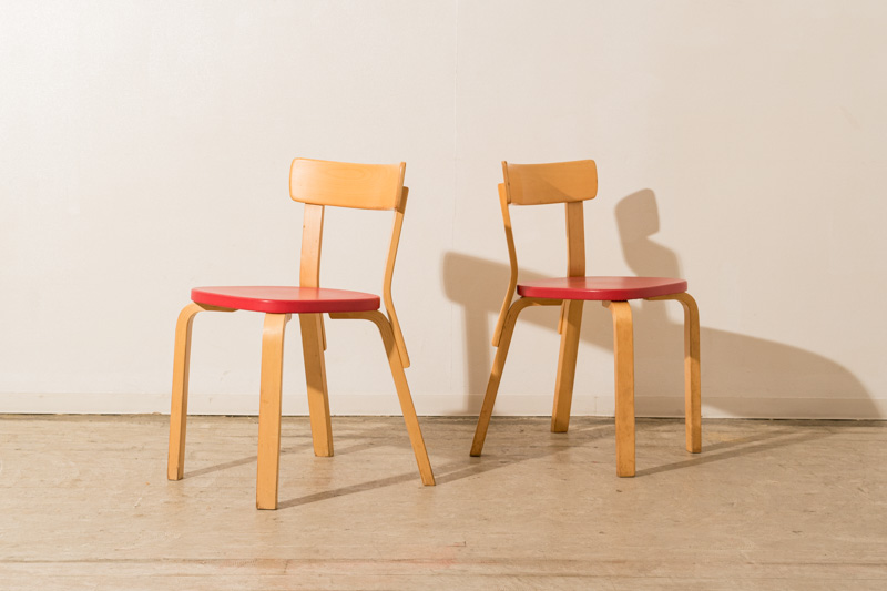 北欧家具　artek　アルヴァ・アアルト　チェア