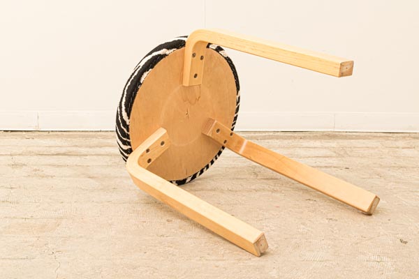 北欧家具　アルヴァ・アアルト　Alvar　Aalto　スツール60