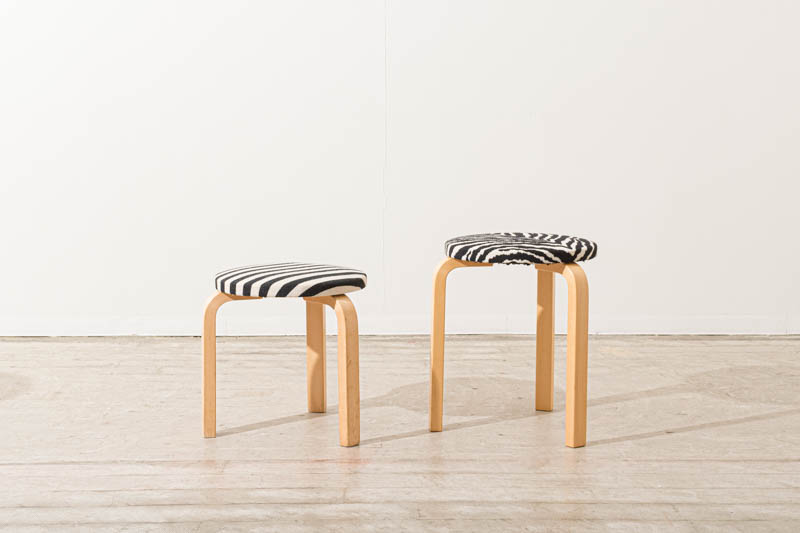 北欧家具　アルヴァ・アアルト　Alvar　Aalto　スツール60