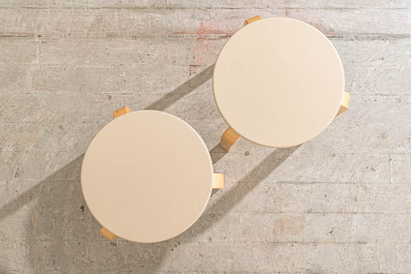 北欧家具　アルヴァ・アアルト　Alvar　Aalto　スツール60