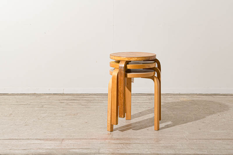 北欧家具　アルヴァ・アアルト　Alvar　Aalto　スツール60