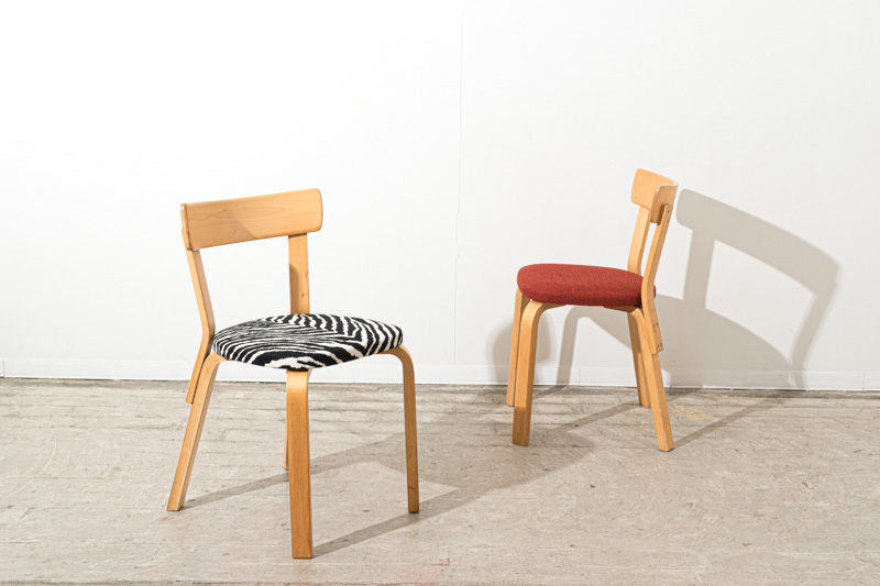 artekアルテック★チェア★フィンランド★ゼブラシート★北欧家具★木製家具★ artekアルテック☆チェア☆フィンランド☆ゼブラシート☆北欧