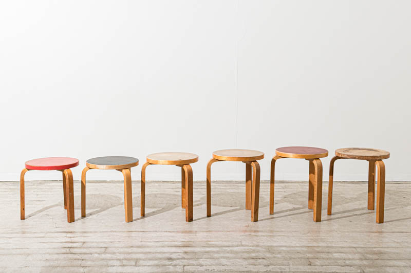 北欧家具　アルヴァ・アアルト　Alvar　Aalto　スツール60