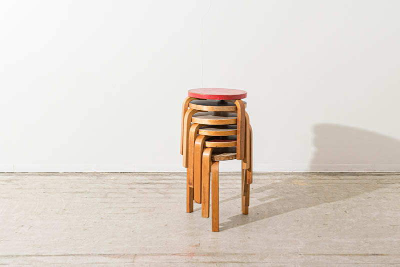 北欧家具　アルヴァ・アアルト　Alvar　Aalto　スツール60
