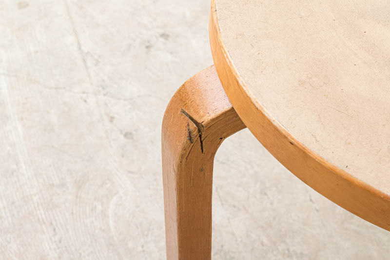 北欧家具　アルヴァ・アアルト　Alvar　Aalto　スツール60