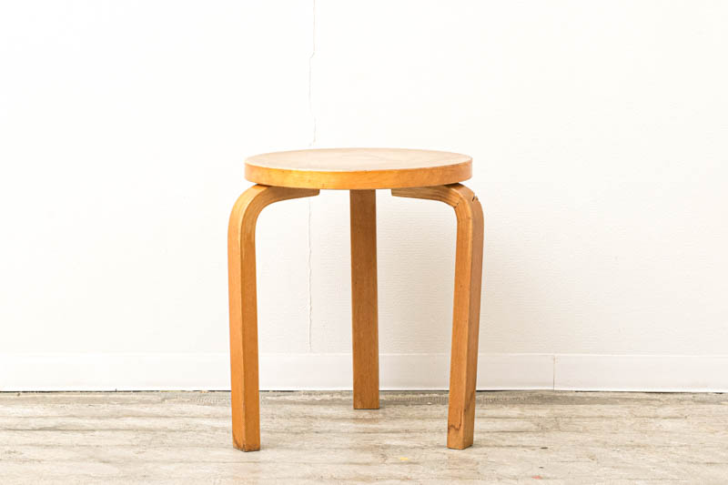 北欧家具　アルヴァ・アアルト　Alvar　Aalto　スツール60