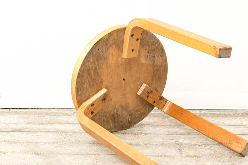 北欧家具　アルヴァ・アアルト　Alvar　Aalto　スツール60