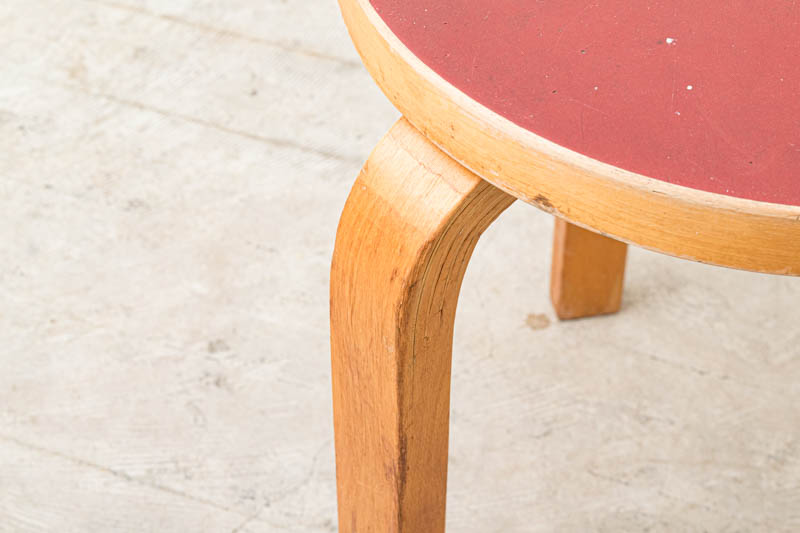 北欧家具　アルヴァ・アアルト　Alvar　Aalto　スツール60