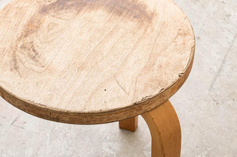 北欧家具　アルヴァ・アアルト　Alvar　Aalto　スツール60