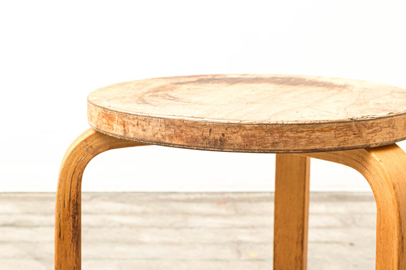 北欧家具　アルヴァ・アアルト　Alvar　Aalto　スツール60