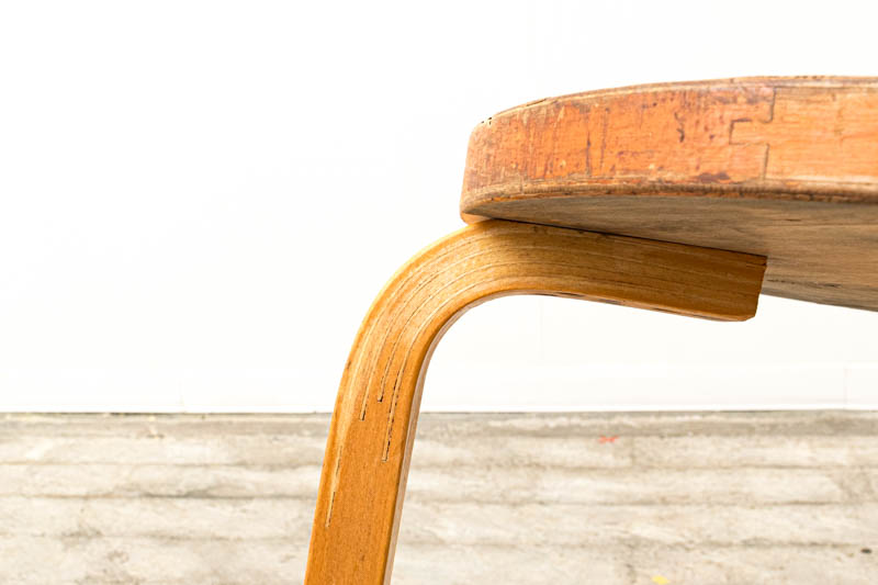 北欧家具　アルヴァ・アアルト　Alvar　Aalto　スツール60