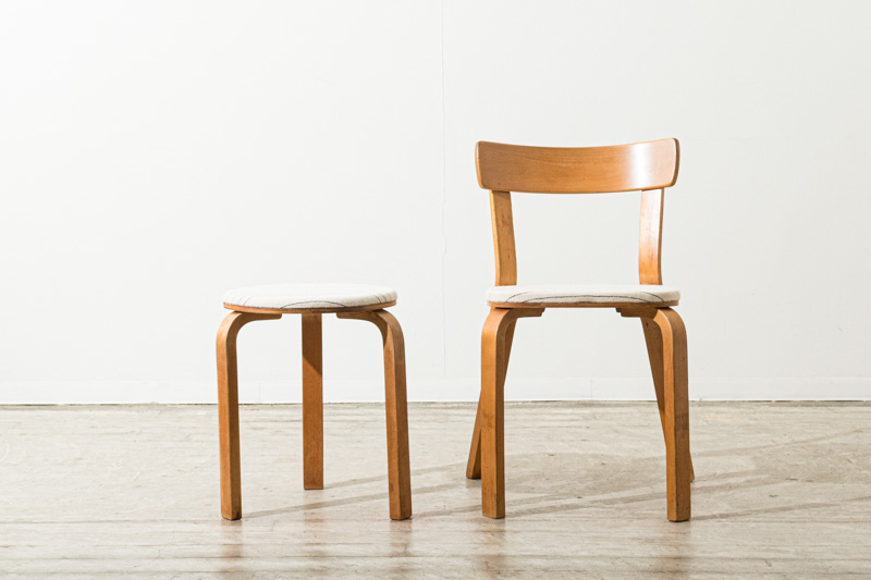 アルヴァ・アアルト　チェア　　no.69　北欧 北欧家具 talo artek フィンランド製 アルヴァ・アアルト チェア