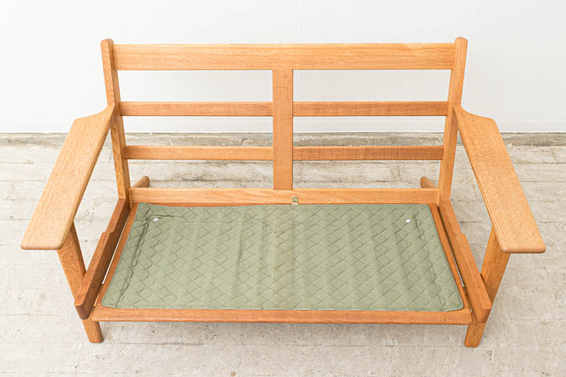 北欧家具　デンマーク　ハンス・J・ウェグナー　GE290　2シーター