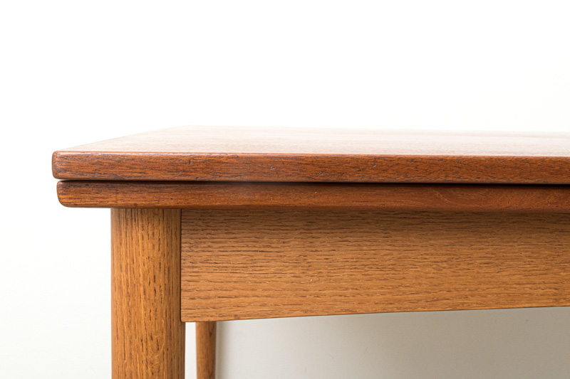 北欧家具 デンマーク ダイニングテーブル エクステンション