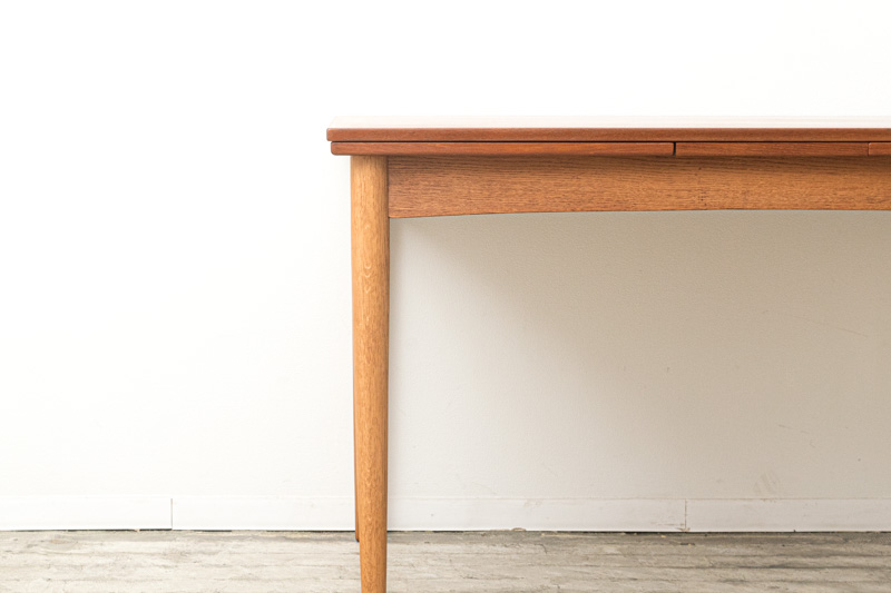 北欧家具 デンマーク ダイニングテーブル エクステンション