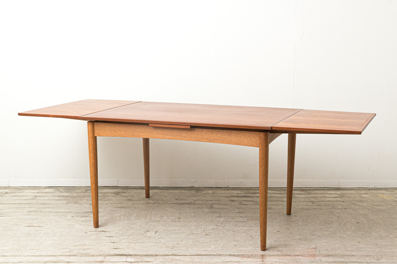 北欧家具 デンマーク ダイニングテーブル エクステンション