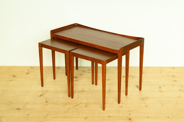 北欧家具 デンマーク製 ビンテージ ワゴンテーブル サイドテーブル 