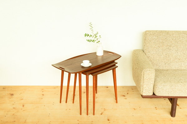 北欧家具 通販 デンマーク製 ビンテージ サイドテーブル