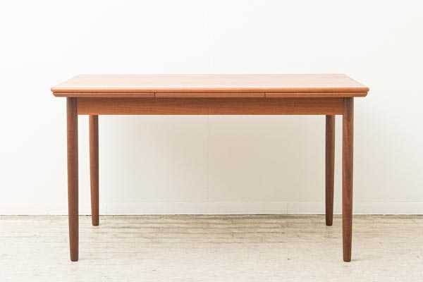 北欧家具　デンマーク　ダイニングテーブル　エクステンション
