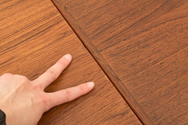 北欧家具　デンマーク　ダイニングテーブル　エクステンション
