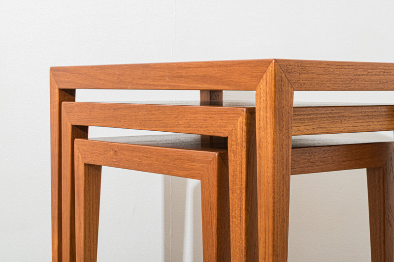 ヴィンテージ　ネストテーブル　サイドテーブル　花台　剥離　1 ヴィンテージ ネストテーブル サイドテーブル 花台 剥離 1