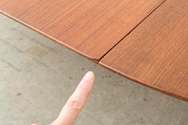 北欧家具　デンマーク　ダイニングテーブル　エクステンション