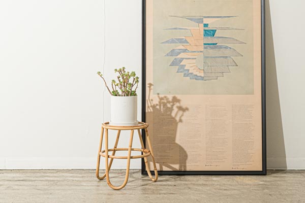 北欧家具　デンマーク　サイドテーブル　プランタースタンド