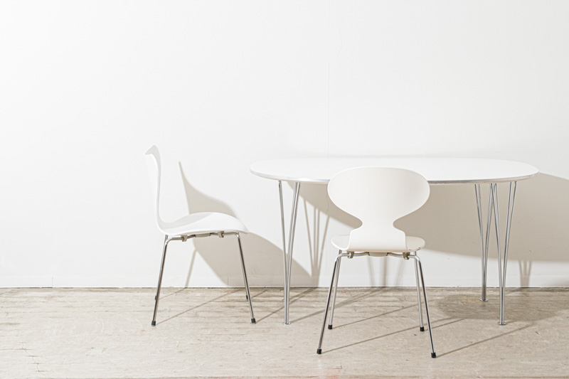 北欧家具 フリッツ・ハンセン社製 スーパー楕円テーブル/1990年代 北欧