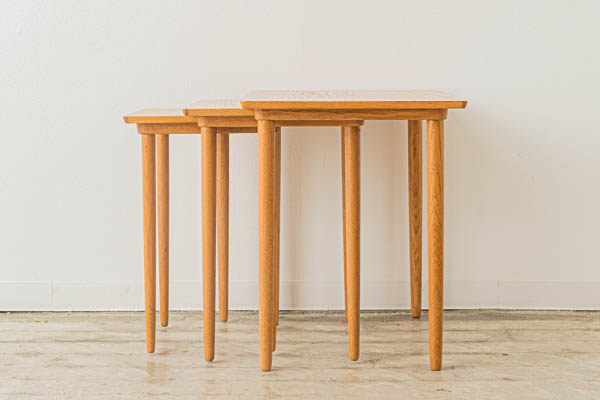 北欧家具 通販 デンマーク製 ビンテージ ネストテーブル