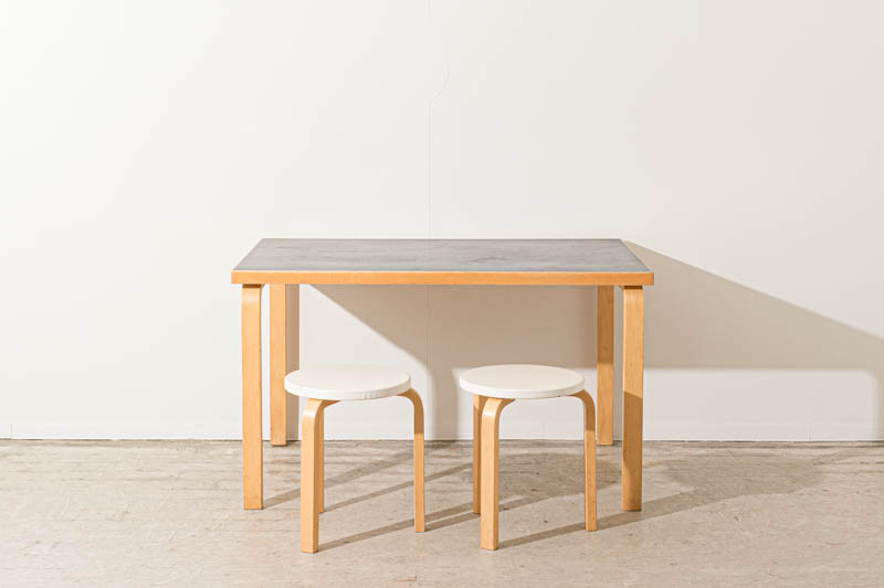 北欧家具talo Aalto アルヴァ・アアルト テーブル（ブラック