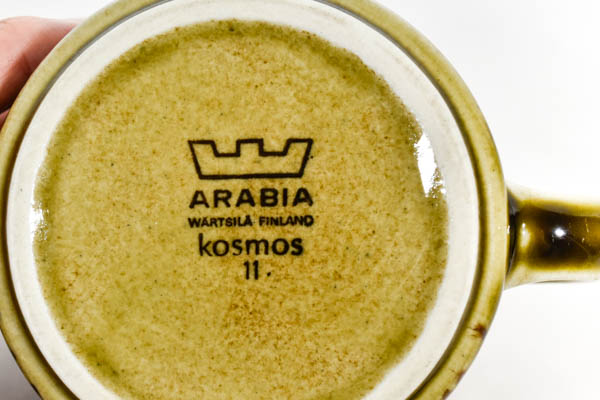 北欧雑貨　フィンランド　ARABIA　アラビア Kosmos　コスモス エッグカップ
