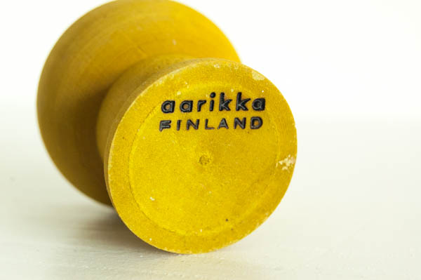 北欧雑貨 フィンランド aarikka ビンテージ エッグカップ　ナプキンリング