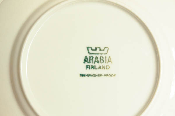 北欧雑貨 フィンランド ARABIA アラビア ビンテージ プレート