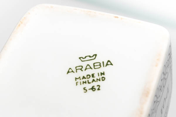 北欧雑貨 フィンランド ARABIA アラビア ビンテージ esteri tomula ulla procope　spice jar　ペッパー