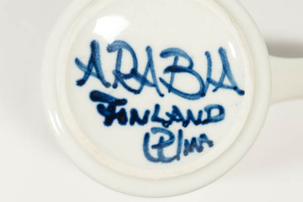 北欧雑貨　フィンランド　ARABIA　Anemone カップ＆ソーサーとプレートのセット