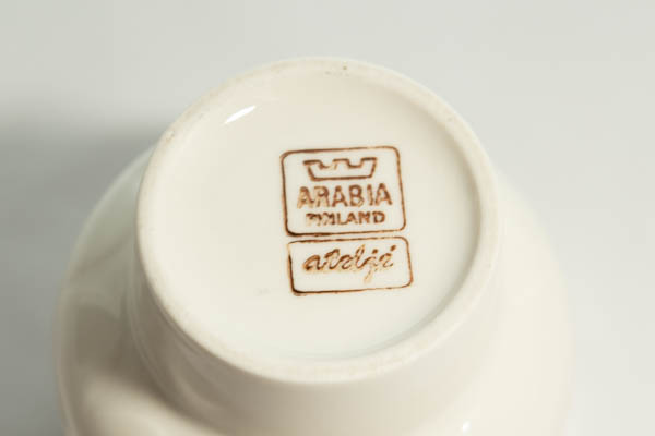北欧雑貨　アラビア arabia　Richrd Lind/　キャンドル ホルダー スタンド