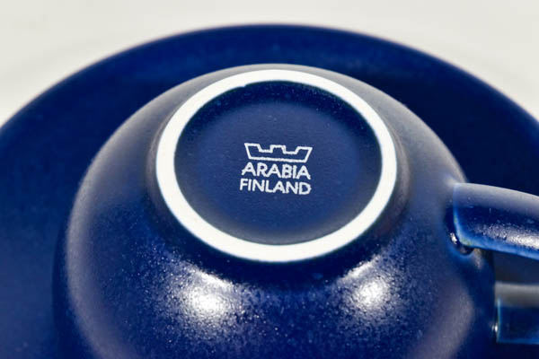 北欧雑貨　フィンランド　ARABIA アラビア　24h　Heikki Orvola　カップ＆ソーサ